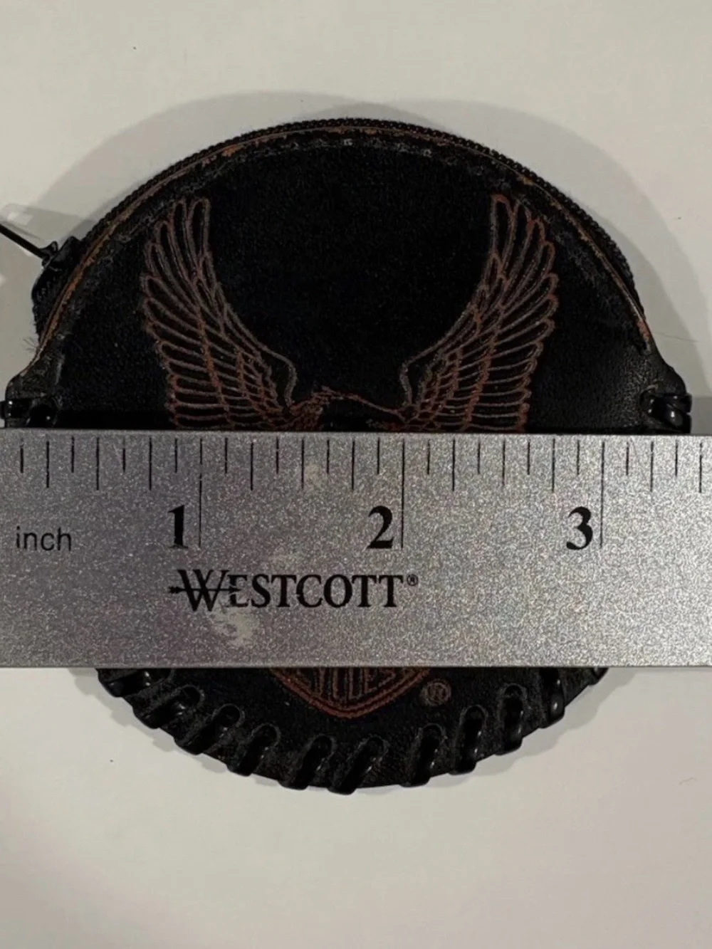 Harley-Davidson round leather